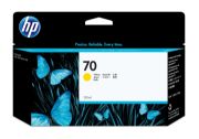 Image de HP 70 cartouche d'encre DesignJet jaune, 130 ml (C9454A)