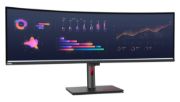 Image de Lenovo ThinkVision P49w-30 écran plat de PC 124,5 cm (49") 5120 x 1440 pixels DQHD LED Noir (63DBRAT1EU)
