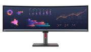 Image de Lenovo ThinkVision P49w-30 écran plat de PC 124,5 cm (49") 5120 x 1440 pixels DQHD LED Noir (63DBRAT1EU)