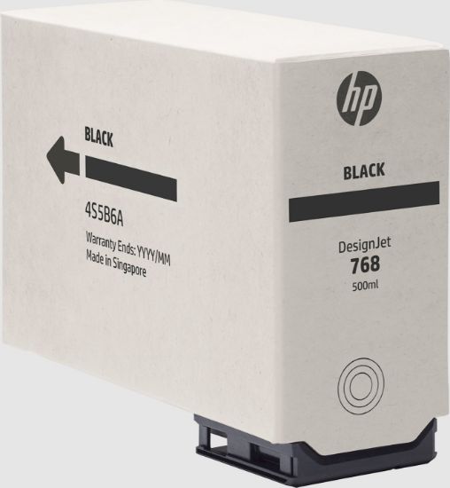 Image de HP 768 500-ml Black DesignJet Ink Cartridge (4S5B6A)