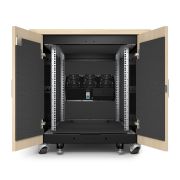 Image de APC NetShelter - Rack informatique insonorisé - 12U - Finition Erable (AR4012A)