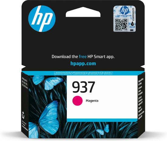 Image de HP 937 Cartouche Encre Authentique Magenta (4S6W3NE)
