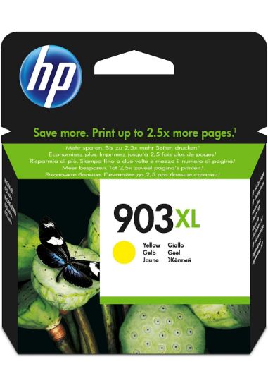 Image de HP 903XL Cartouche d’encre jaune grande capacité authentique Cartouche d'encre (T6M11AE#BGX)