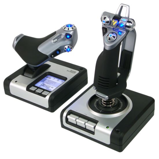 Image de Logitech X52 Flight Control System Joystick (945-000006)