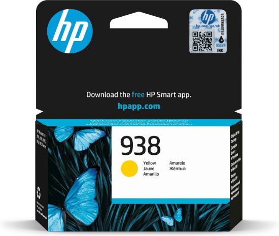Image de HP 938 Cartouche Encre Authentique Jaune (4S6X7PE)