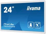 Image de iiyama écran plat de PC 60,5 cm (23.8") 1920 x 1080 pixels 4K Ultra HD Écran tactile Noir (TW2424AS-W1)