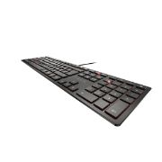 Image de CHERRY KC 6000 SLIM clavier USB Nordique Noir (JK-1600PN-2)