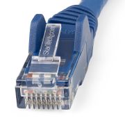 Image de StarTech.com câble de réseau Bleu 1 m Cat6 U/UTP (UTP) (N6LPATCH1MBL)