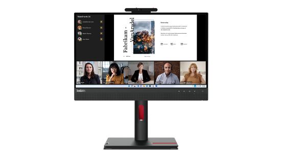 Image de Lenovo ThinkCentre Tiny-In-One 22 LED display 54,6 cm (21.5") 1920 x 1080 pixels Full HD Noir (12N8GAT1EU)