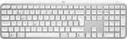 Image de Logitech MX Keys S clavier RF sans fil + Bluetooth QWERTZ Suisse Aluminium, Blanc (920-011572)