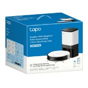 Image de TP-Link robot aspirateur 4 L Sac à poussière Noir, Blanc (TAPO RV20 MOP PLUS)