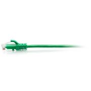 Image de C2G Câble de raccordement Ethernet fin Cat6a non blindé (UTP) avec protection anti-accrochage de 4,5 m - Vert (30158)