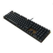 Image de CHERRY KC 200 MX clavier Universel USB QWERTY Anglais Noir, Bronze (G80-3950LHBEU-2)