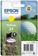Image de Epson Golf ball Singlepack Yellow 34 DURABrite Ultra Ink (C13T34644010)