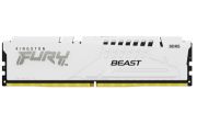 Image de Kingston Technology FURY Beast 32 Go 6000 MT/s DDR5 CL30 DIMM (Kits de 2) White EXPO (KF560C30BWEK2-32)