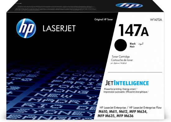 Image de HP LaserJet Cartouche de toner noir 147A authentique (W1470A)