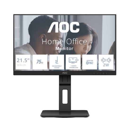 Image de AOC E2 LED display 54,6 cm (21.5") 1920 x 1080 pixels Full HD Noir (22E2UMF)