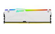 Image de Kingston Technology FURY Beast 32 Go 5600 MT/s DDR5 CL36 DIMM (Kits de 2) White RGB EXPO (KF556C36BWEAK2-32)