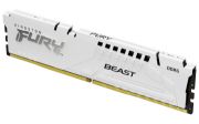 Image de Kingston Technology FURY Beast 32 Go 5600 MT/s DDR5 CL40 DIMM White XMP (KF556C40BW-32)