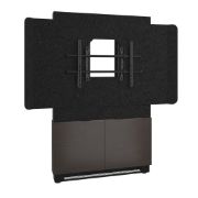 Image de Middle Atlantic Products support pour téléviseur 139,7 cm (55") Noir, Gris (FM-DS-4875FW-AA3B)