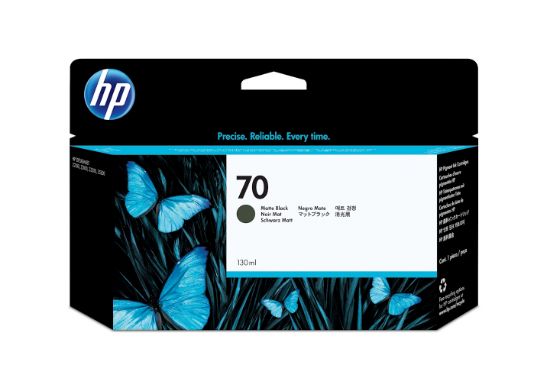 Image de HP 70 cartouche d'encre DesignJet noir mat, 130 ml (C9448A)
