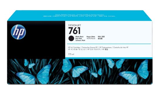 Image de HP 761 cartouche d'encre DesignJet noir mat, 775 ml (CM997A)