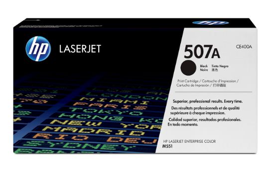 Image de HP 507A toner LaserJet noir authentique (CE400A)