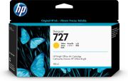 Image de HP 727 cartouche d'encre DesignJet jaune, 130 ml (B3P21A)