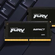 Image de Kingston Technology FURY 16GB 6400MT/s DDR5 CL38 SODIMM Impact XMP (KF564S38IB-16)