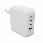 Image de Targus chargeur d'appareils mobiles Ordinateur portable, Smartphone, Tablette Blanc Secteur Charge rapide Intérieure (HJ1002WHWWGL)