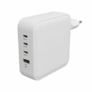 Image de Targus chargeur d'appareils mobiles Ordinateur portable, Smartphone, Tablette Blanc Secteur Charge rapide Intérieure (HJ1002WHWWGL)