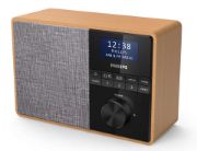 Image de Philips Radio portable Numérique Noir, Gris, Bois (TAR5505/10)