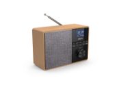 Image de Philips Radio portable Numérique Noir, Gris, Bois (TAR5505/10)