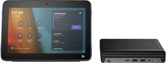 Image de HP Poly Kit de base Poly Studio G9 Plus pour Mini-PC IP HP Microsoft Teams avec TC10 (A3LU8AA)