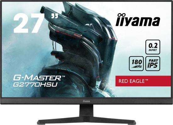Image de iiyama G-MASTER écran plat de PC 68,6 cm (27") 1920 x 1080 pixels Full HD LCD Noir (G2770HSU-B6)
