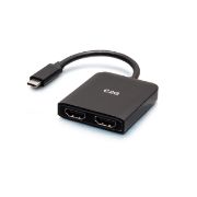 Image de C2G Concentrateur MST USB-C vers double HDMI - 4K (C2G54540)