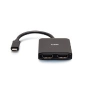 Image de C2G Concentrateur MST USB-C vers double HDMI - 4K (C2G54540)