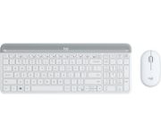 Image de Logitech MK470 clavier Souris incluse Universel RF sans fil QWERTY Anglais britannique Blanc (920-009203)