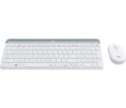 Image de Logitech MK470 clavier Souris incluse Universel RF sans fil QWERTY Anglais britannique Blanc (920-009203)