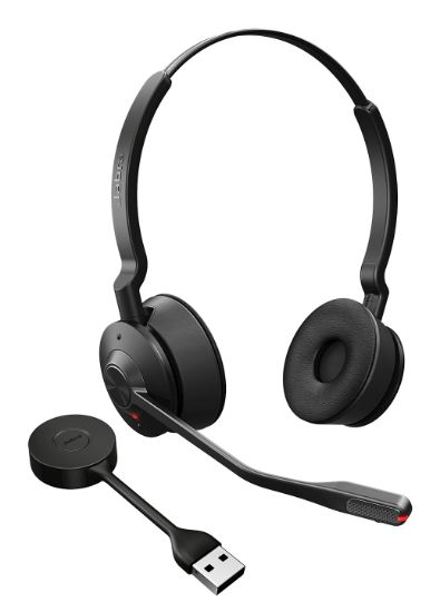 Image de Jabra Engage 55 SE Casque Sans fil Arceau Bureau/Centre d'appels Noir (9659-410-111)