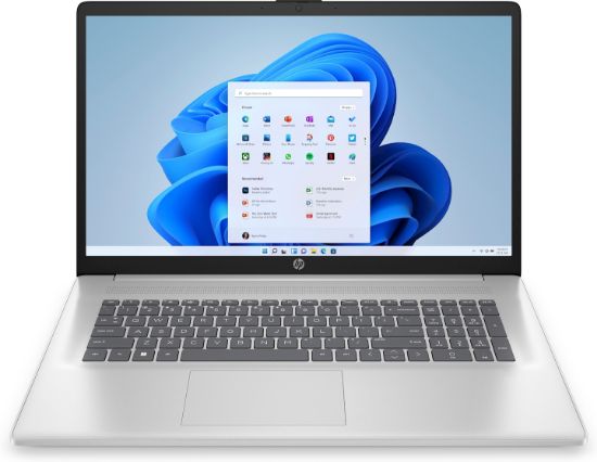 Image de HP 17-cn4002nb Intel Core 5 120U Ordinateur portable 43,9 cm (17.3") Full HD 16 Go DDR4-SDRAM 1 To SSD Wi-Fi 6E (802.11ax) Windows 11 Home Argent (A38LJEA#UUG)