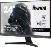 Image de iiyama G-MASTER écran plat de PC 60,5 cm (23.8") 1920 x 1080 pixels Full HD LCD Noir (G2445HSU-B2)