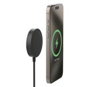 Image de mophie Qi2 Magnetic Charger Smartphone Noir USB Recharge sans fil Charge rapide Intérieure (401316198)