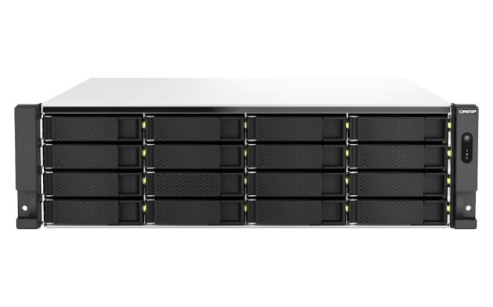 Image de QNAP TS-h2287XU-RP NAS Rack (3 U) Intel Xeon E E-2336 32 Go DDR4 0 To QuTS hero Noir, Blanc (TS-H2287XU-RP-E2336-32G)