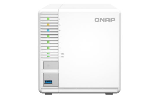 Image de QNAP TS-364 NAS Tower Intel® Celeron® N5095 8 Go DDR4 0 To QNAP Turbo System Blanc (TS-364-8G)