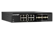Image de QNAP commutateur réseau Non-géré L2 10G Ethernet (100/1000/10000) Noir (QSW-3216R-8S8T)