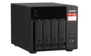 Image de QNAP TS-473A + QSW-1105-5T Bundle Pack NAS Tower Ryzen Embedded V1500B 8 Go DDR4 0 To QNAP Turbo System Noir (TS-473A-SW5T)