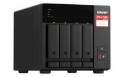 Image de QNAP TS-473A + QSW-1105-5T Bundle Pack NAS Tower Ryzen Embedded V1500B 8 Go DDR4 0 To QNAP Turbo System Noir (TS-473A-SW5T)