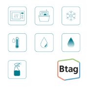 Image de Brother - Ruban adhésif noir sur jaune, 12 mm de large, non laminé (BTAG-631)