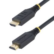 Image de StarTech.com Câble HDMI Haut Débit de 4m Certifié Premium, 4K 60Hz/1440p 144Hz, HDR10/HDCP 2.2/ARC, 18Gbps, Cordon HDMI 2.0 UHD pour TV/Moniteur/Affichage, Gaine TPE (HDMI2-CABLE-4K60-4M)